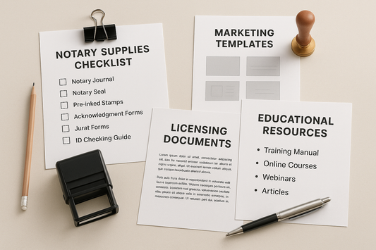 Notary Training Resources Pack