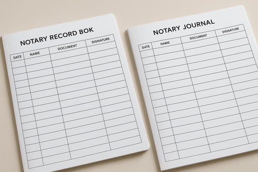 Professional Notary Logs & Journals